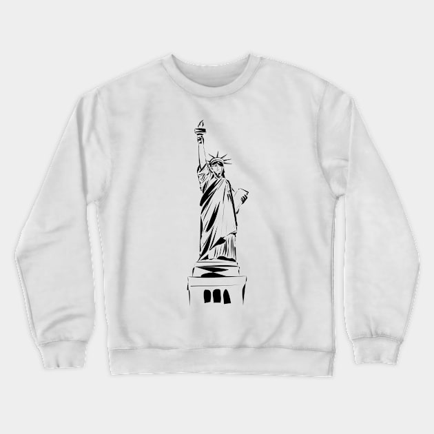 Liberty Crewneck Sweatshirt by ArtKsenia